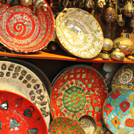 3. An array of traditional crafts and local produce on display at a Diyarbakır shop.