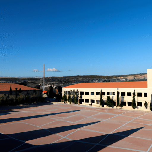A panoramic view of Gaziantep University with its grand architectural design.