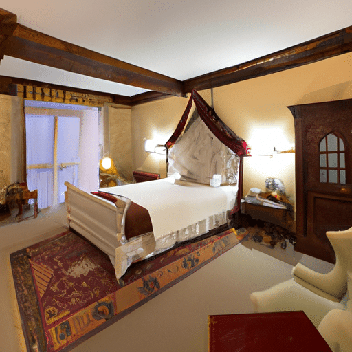 1. A panoramic view of a spacious family suite in one of Erzurum's top hotels.