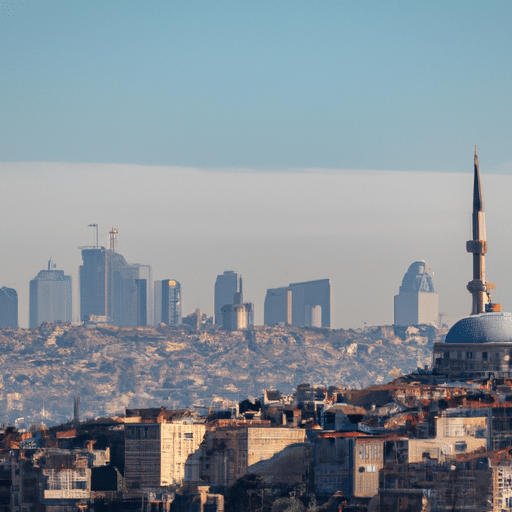 1. A panoramic view of Istanbul, highlighting the city's iconic landmarks.