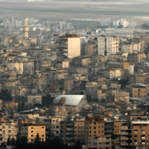 1. An aerial view of Gaziantep showcasing its mix of historical and modern architecture