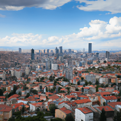 A panoramic view of Ankara showcasing the city's unique blend of modern architecture and historical sites.