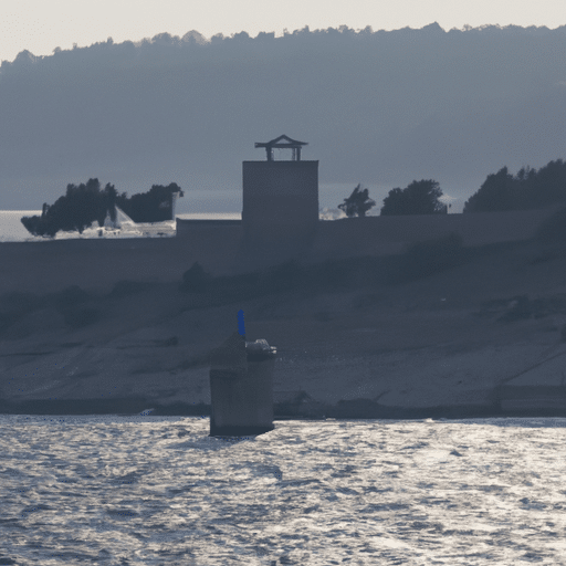7. The ancient fort of Canakkale overlooking the Dardanelles Strait.