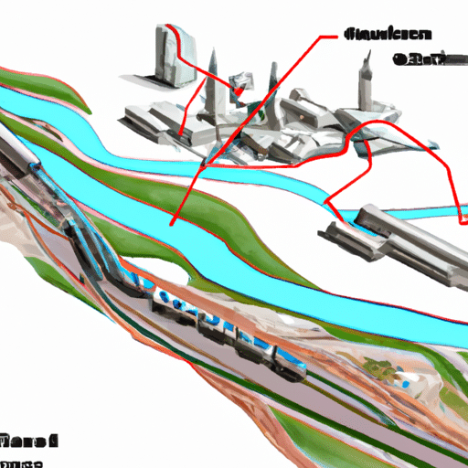3. An artist's impression of the future transport plans for Diyarbakır, illustrating the city's ambition