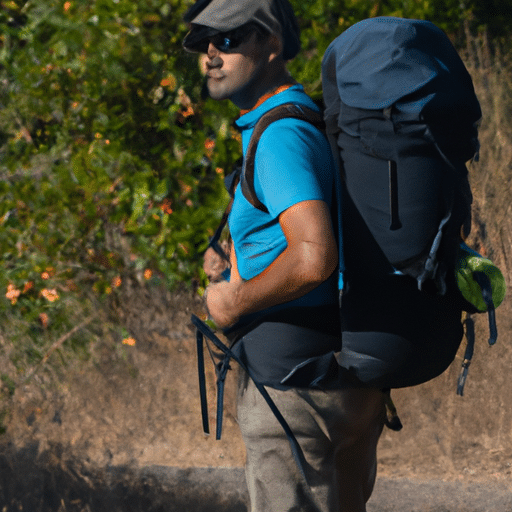 A photo of a well-equipped hiker, ready to embark on the Lycian Way journey.