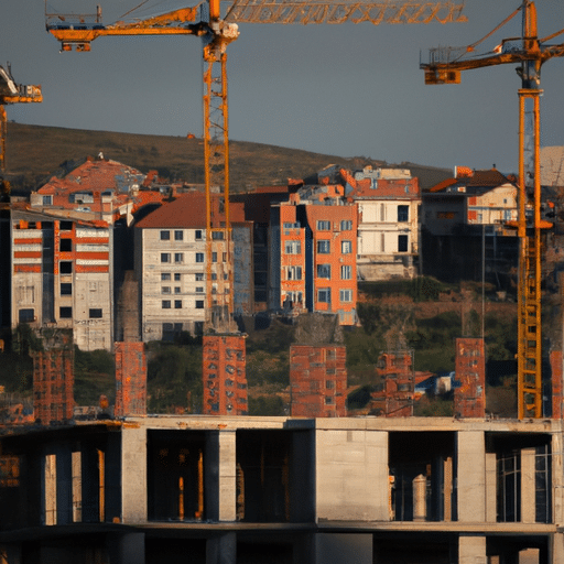 3. Picture showing a construction site in Denizli, reflecting the active real estate development