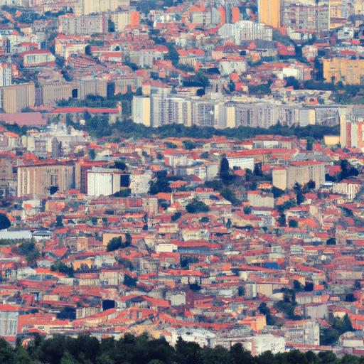 1. A stunning aerial view of Ankara showcasing the city's mix of modern and traditional architecture.