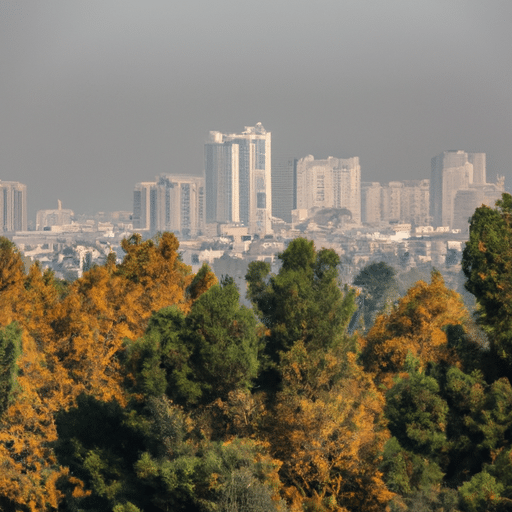 A picturesque image of Adana in autumn, showcasing the city's golden hues and serene atmosphere.