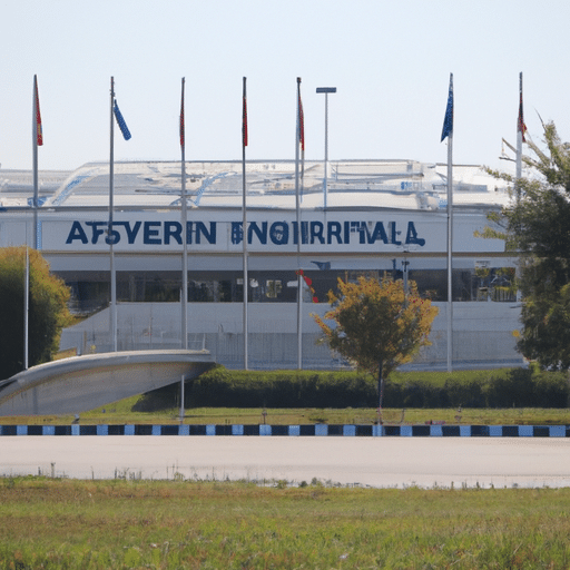 3. A photo of Eskişehir's international airport, a critical gateway for international travel and trade.