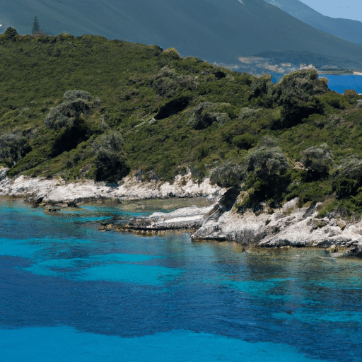 A panoramic shot of the stunning Turquoise Coast, showcasing the blend of azure waters and lush landscapes.