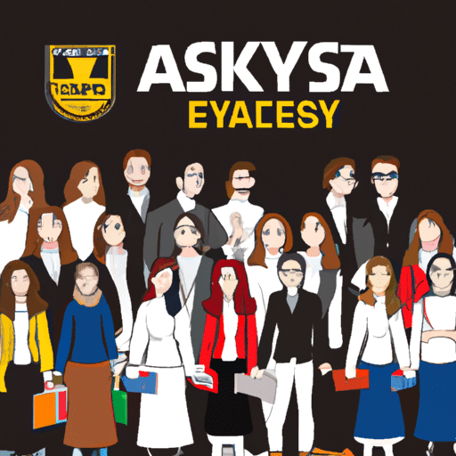 A group of international students at a local university in Eskişehir, symbolizing the educational opportunities in the city.