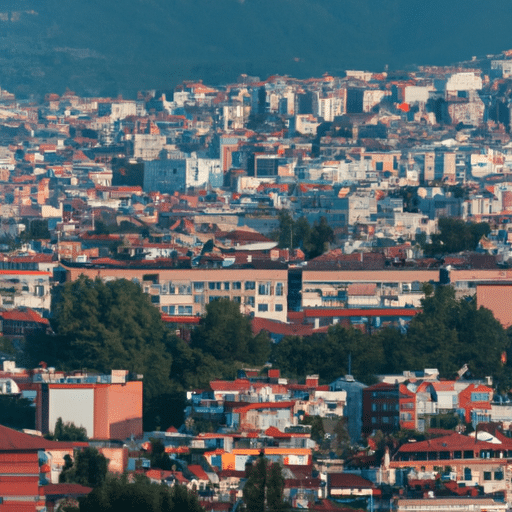 1. A panoramic view of Bursa city showing its mix of modern and historical architecture.