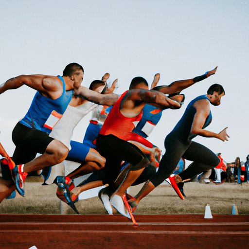 3. A photo of a group of international athletes participating in a sports tournament in Eskişehir.